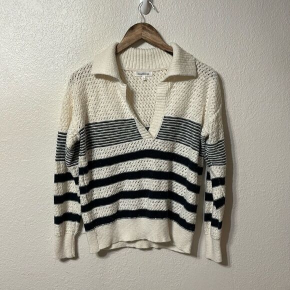 Heartloom Dover Collared Sweater Large - Picture 1 of 5